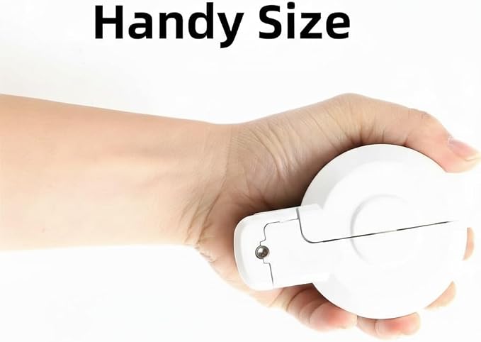 PUGED Door Knob Lockout Device Cover to Disable Doorknob/Faucet/Water Valve Hose Lock Door Handle Temporary Lock for Bedroom Door from Outside Door Handle Without Drilling (1, White) - Image 5