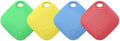 Air Tracker Tag 4 Pack Bluetooth Luggage Tracker tag Locator Works with Apple Find My,Smart Tracker for Suitcase, Bag, Backpack, Wallet,Replaceable Battery Smart tag Item Finder by RSH