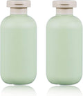 6.8oz Squeeze Bottles with Flip Cap, Refillable Plastic Travel Bottles for Creams, Lotion, Shampoo, Conditioner (2 Pcs) by UMETASS