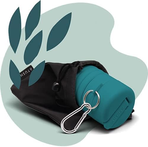 TUSHY Travel Bidet, Collapsible and Expandable Peri Bottle, Takeoff Teal | Discreet Portability, Refreshing Clean at Home, Camping and Outdoors, Hemorrhoid Relief, Postpartum Care - Image 6