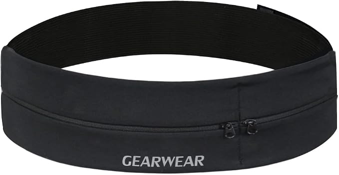 Running Belt | Runner Fanny Pack for Women and Men | Adjustble Waist Band Pack for Storage Phone by GEARWEAR