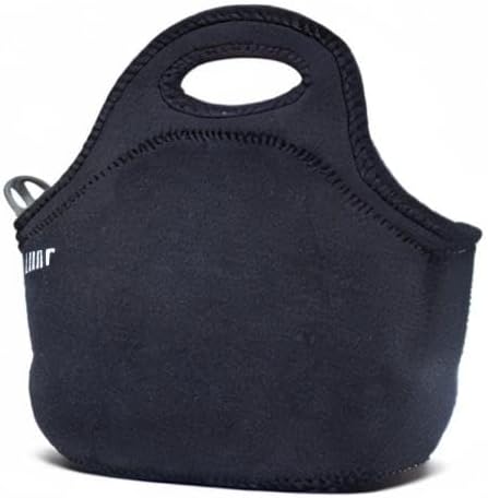 Built Gourmet Getaway Lunch Bag - Insulated Neoprene Lunch Box for Women and Men, Collapsible and Machine Washable, Black - Image 8