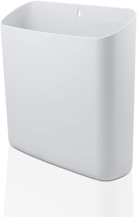 Picowe Magnetic Laundry Storage, Large Lint Holder Bin, Space-Saving Trash Container Hanging on Dryer, Washer or Wall Mount (Gray White) by Picowe