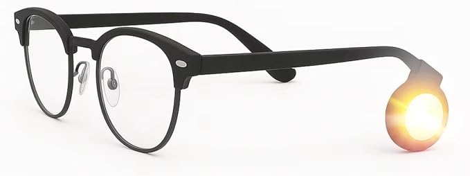 Tracker for Glasses Mount – Compatible with Apple AirTag® | Find My Glasses Tracker Mount for Eyeglasses & Sunglasses | Lightweight Airtag Holder by Unknown