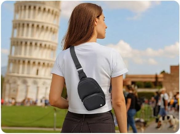 NEICOA Small Anti Theft Crossbody Bags for Women Lightweight RFID Sling Bag | Nylon Travel Purse for Daily Casual Use - Image 3