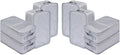 Travel Shoe Bags, Foldable Waterproof Shoe Pouches Organizer-Double Layer (8 Grey Shoe Bags) by JJ+POWER