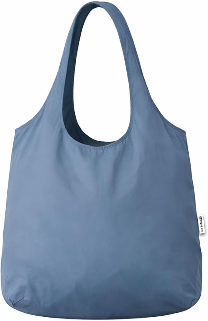 Compact Reusable Grocery Tote Bag – Lightweight, Foldable & Packable Shopping Bag for Travel by NANOPLUS