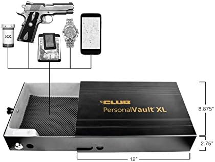 The Club LB400 Personal XL Vault Security Lock Box - Image 3