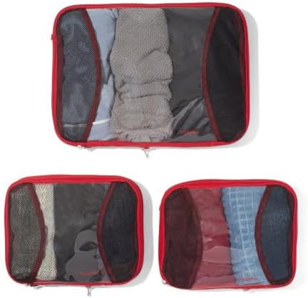 Baggallini Compression Cube 3-piece set - Lightweight Compression Packing Cubes for Travel - Image 10