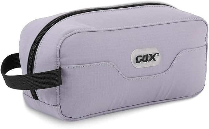 GOX Travel Toiletry Bag Dopp Kit Case for Men Multifunction Packing Organizer Pouch (Lavender purple) by GOX