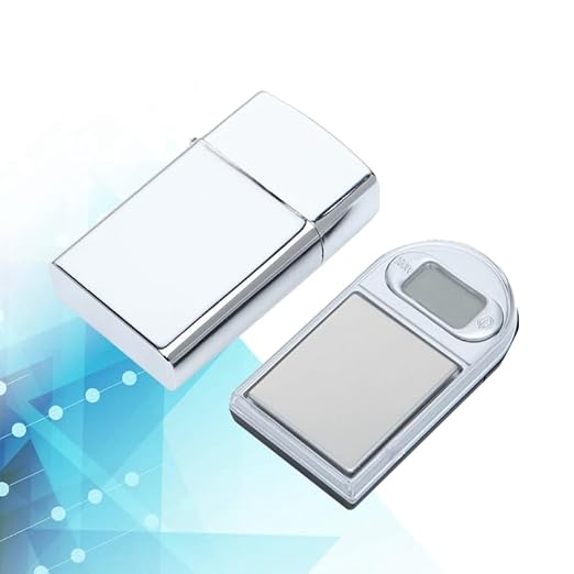 IMIKEYA Mini Digital Jewelry Scale 100G 0.01G Precision Portable Pocket Electronic Scale Lighter Shape Compact for Jewelry Medicine Coins - Image 6