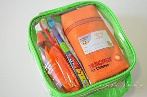Clear TSA Approved 3-1-1 Travel Toiletry Bag for Carry On/Quart Size Transparent Liquids Pouch for Airport Security/Reusable See Through Vinyl & PVC Plastic Organizer Men Women (Green) - Image 9