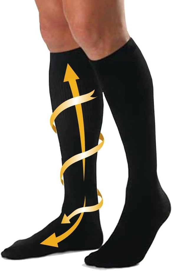 Cabeau Bamboo Compression Socks Ultra Soft for Women and Men 8-15 mmHg by Cabeau