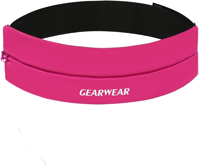 Running Belt | Runner Fanny Pack for Women and Men | Adjustble Waist Band Pack for Storage Phone by GEARWEAR