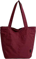 Barsine Tote Bag for Women Unisex Lightweight Nylon Totes Purses and Handbags Large Casual Shoulder Hobo for Travel Gym by Barsine