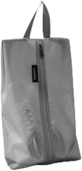 VUSIGN Travel Shoe Bag, Water-Resistant Shoe Pouch for Gym and Sport, Odor-Resistant Soccer Cleats Bag (Gray, 4-Pack) by VUSIGN