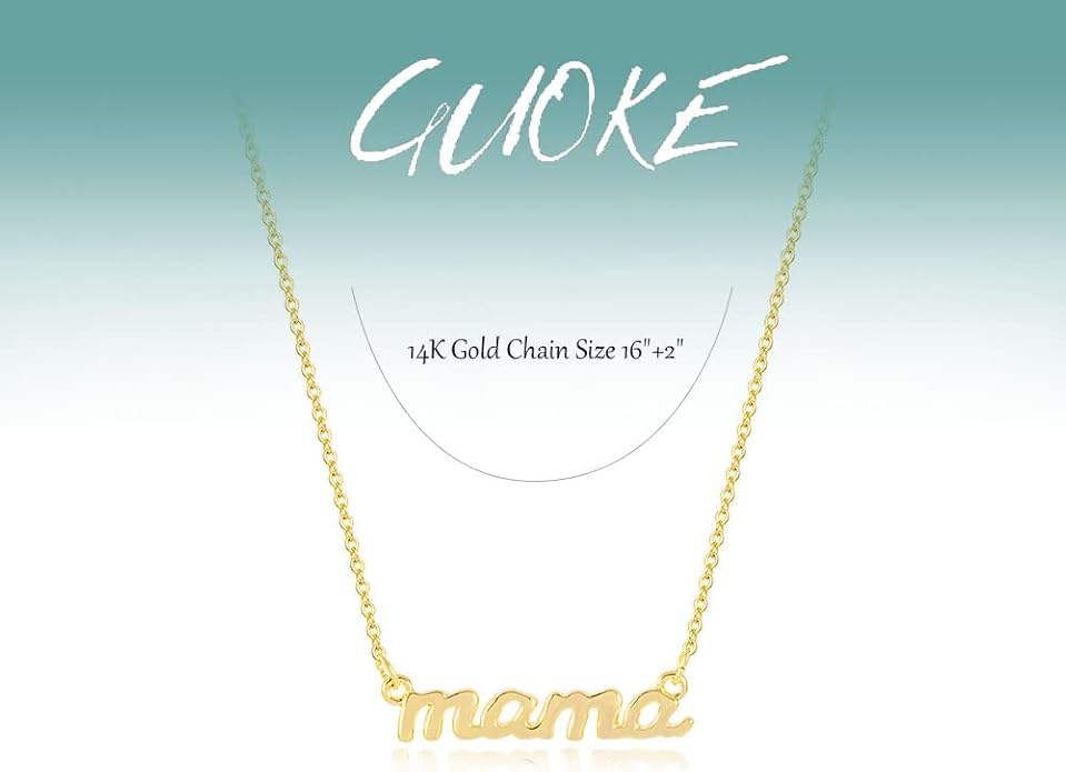 Gold Necklace for Women, Dainty Charm Pendant Necklace Jewelry Gift | 14K Gold Plated, Cute, Delicate, Adults, Non Tarnish, Hypoallergenic, Accessories - Image 5