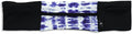 3 Pocket Adjustable Running Belt Waist Pack, Fanny Pack For Working Out With Sweat Resistant Backing, Holds All iPhone Models (Tie Dye/Blue, Small/Medium) by Sprigs