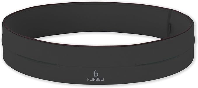 FlipBelt Classic Running Belt, Phone Holder for Running, Money Belt Pouch by FlipBelt