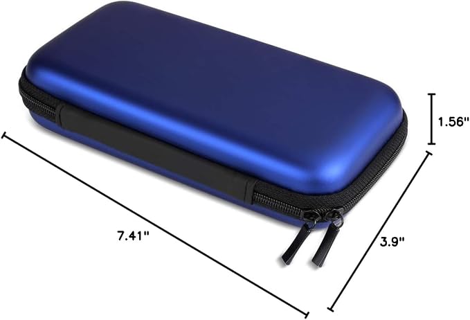 iMangoo Travel Essential Electronics Organizer Charger Case Carrying Pouch | 6.5x3.2x1" Power Bank Tech Accessories Protective Storage Shockproof Portable Purse Men Women School Office Trips Must Have - Image 10