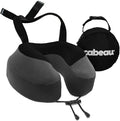 Cabeau Evolution S3 Travel Pillow - Memory Foam Neck Pillow for Airplane and Long Flights with Seat Straps for Head and Neck Support, 360 Degree Support (Steel Grey) by Cabeau