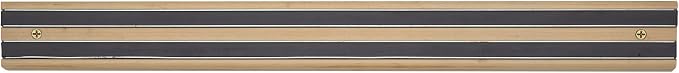 HIC Kitchen Magnetic Knife Holder and Tool Storage Bar, Wood, 18-Inch by HIC