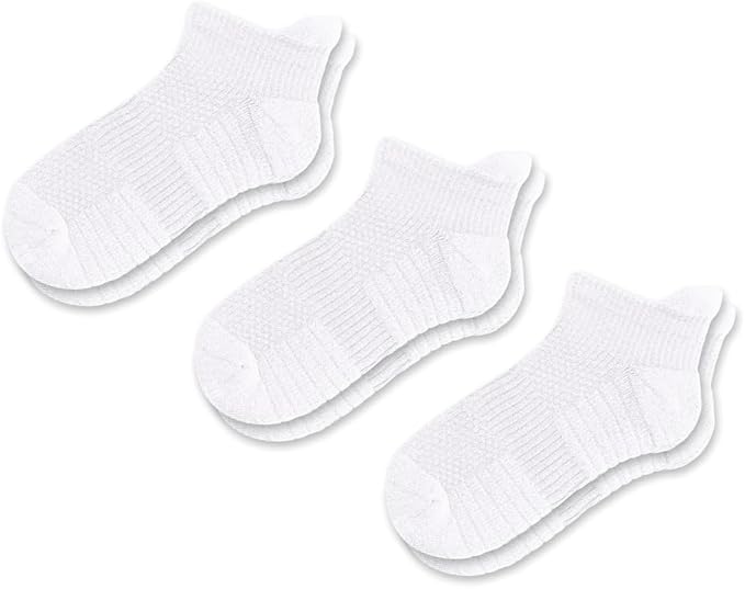 Viasox Ankle Compression Socks for Women & Men 3 Pack, 14 mmHg Support Improves Circulation, Extra Cushioned - Image 2