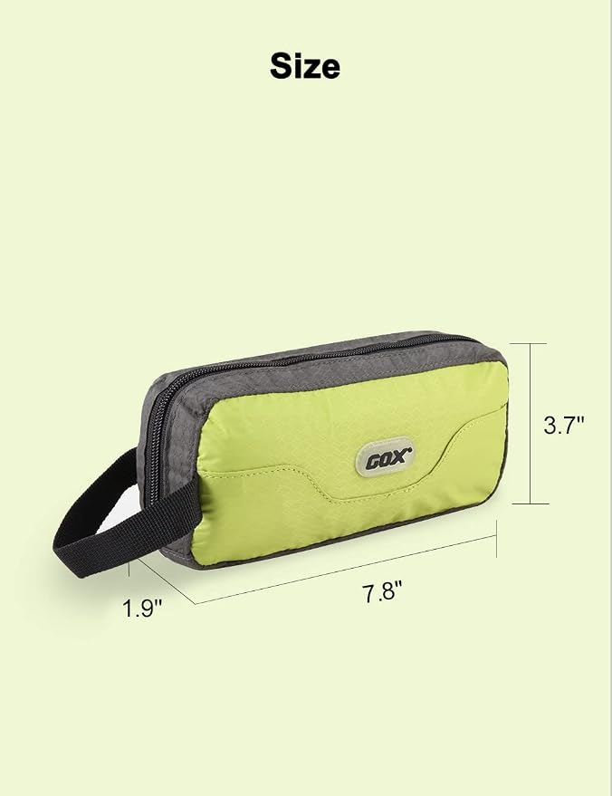 GOX Travel Toiletry Bag Dopp Kit Case for Men Multifunction Packing Organizer Pouch - Image 5