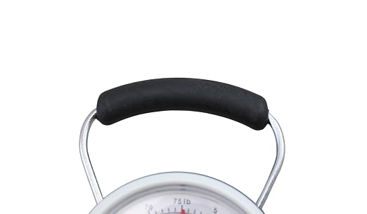 Manual Luggage Baggage Scale with Tape Measure with Dial Analog Display Travel Size Portable Take Along - Image 8