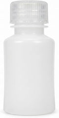 United Scientific™ HDPE Travel Bottles for Toiletries, 90ml (3oz), 6-Pack | TSA Approved Narrow Mouth Containers, Travel Size, Leakproof, Resists Knocks and Drops, Stands Upright in Bag, Reusable by UnitedScientific