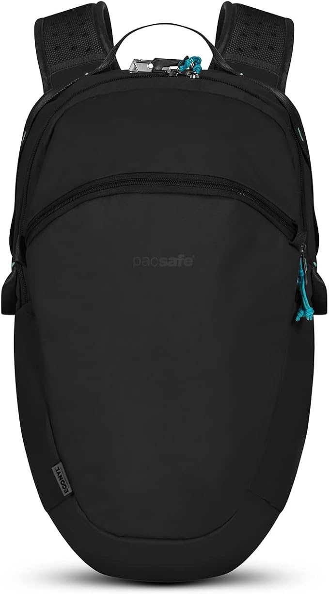 Pacsafe ECO 18L Anti Theft Backpack, ECONYL Black by Pacsafe