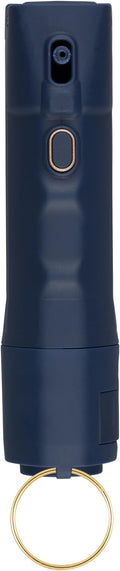 Sabre 2-in-1 Pepper Spray with 130dB Personal Alarm, Alert and Defend with One Press, Fast Flip Top Safety with Finger Grip and Tuck-Away Keyring, Maximum Strength, UV Marking Dye by SABRE