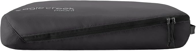 Eagle Creek Pack-It Isolate Extended Stay Set, Black | Includes Shoe Sack, Medium Clean/Dirty Cube, 2 Medium Isolate Cubes, and 2 Large Cubes, Travel Essentials - Image 7