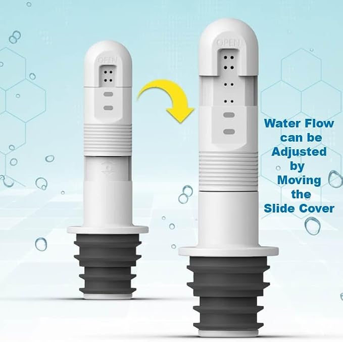 Go Bidet Handheld Shattaf Sprayer – High Pressure Manual Bidet Bottle for Personal Hygiene, Gentle Care for Men & Women, Non-Electric Mini Bidet Fits Any Thread Bottle Worldwide - Image 2