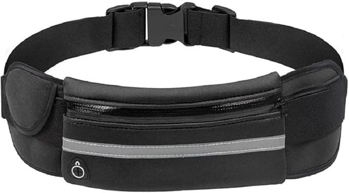 Armear Travel Belt Money Waist Pack - Hidden Waterproof Anti Theft Passport Security Fanny Pouch Wallet for Running Men Women by Armear