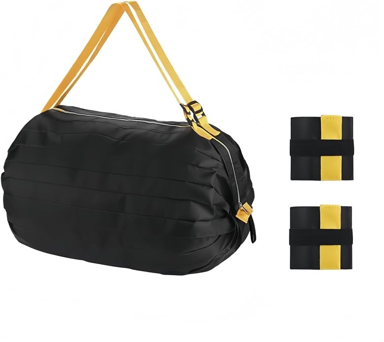 2PCS Travel Shoulder Bag Reusable Grocery Bags Foldable Shopping Bags Waterproof Pouch Bags Sports handbag by SUSOYAOCHEN