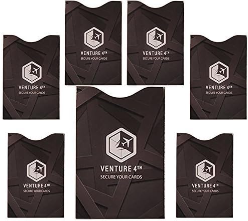 VENTURE 4TH Travel Money Belt with 7 RFID Sleeves - Brown - Image 4