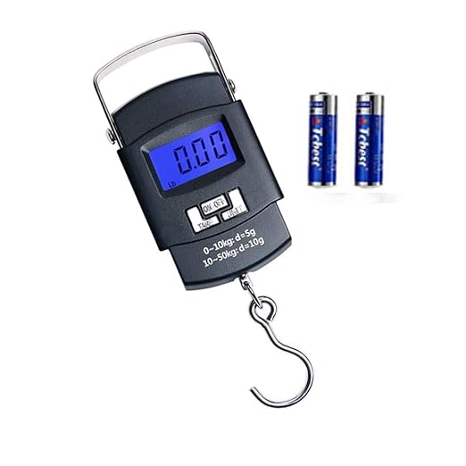 Luggage Scale with Battery Automatic Reading, Many Ways of use, Accurate Numbers, The Perfect Multifunctional Scale, a Good Helper for Your Travel and Fishing by Yakguizz