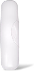 RADIUS Toothbrush Travel Case for Big Brush/Original/Scuba Brushes, BPA-Free Recycled Plastic, Portable for Bathroom, School, Home, Camping - White (ONLY fits the Big Brush/Original/Flex/SCUBA) by RADIUSCorporation