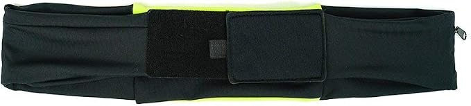 3 Pocket Adjustable Running Belt Waist Pack, Fanny Pack For Working Out With Sweat Resistant Backing, Holds All iPhone Models - Image 3
