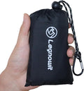 Pocket Blanket, Compact Blanket for Picnic, Beach, Festival | Sandproof, Waterproof, Stakes & Carabiner Included, Packable Lightweight Tarp for Camping, Hiking, Backpacking, Travel by Legowitoutdoor