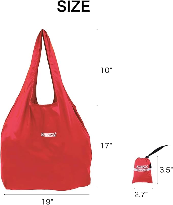 Compact Reusable Grocery Tote Bag – Lightweight, Foldable & Packable Shopping Bag for Travel - Image 5