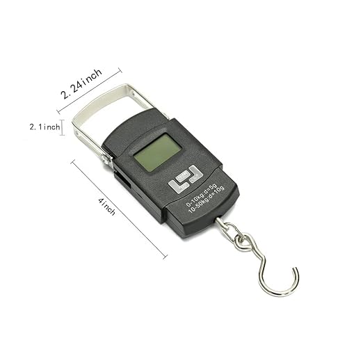 Luggage Scale with Battery Automatic Reading, Many Ways of use, Accurate Numbers, The Perfect Multifunctional Scale, a Good Helper for Your Travel and Fishing - Image 2