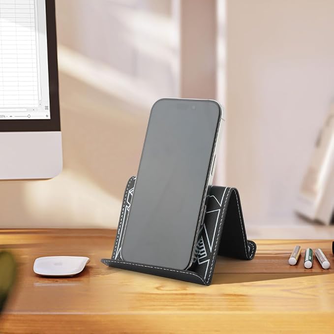 Airplane Phone Holder Flexible Flight Cell Phone Holder and Flexible Tablet Stand Airplane Travel Essential Accessories for Most Smartphones, Tablets(Color:Black) - Image 8