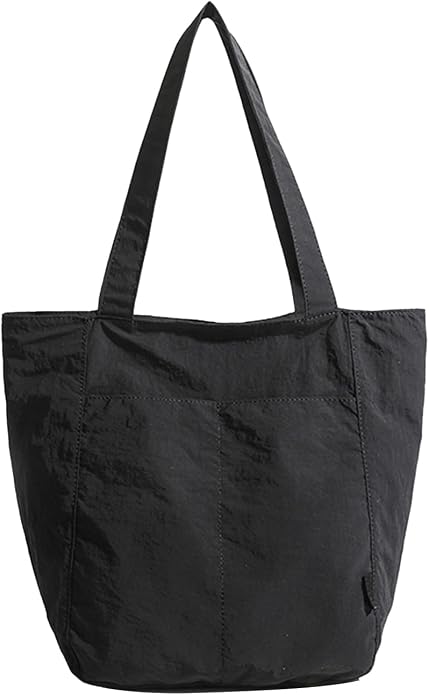 Barsine Tote Bag for Women Unisex Lightweight Nylon Totes Purses and Handbags Large Casual Shoulder Hobo for Travel Gym by Barsine