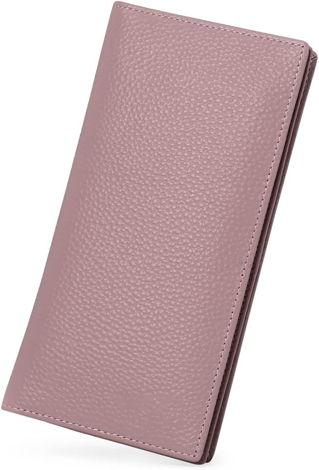 GOIACII Wallets for Women RFID Blocking Ultra Slim Leather Credit Card Holder Clutch - Image 6