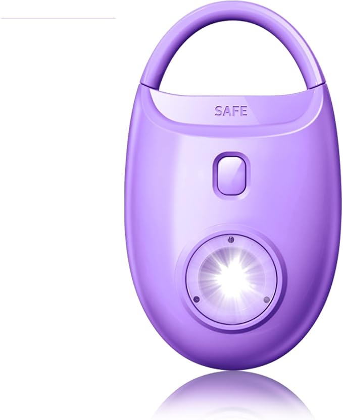 Personal Safety Alarm for Women – 130dB Loud Emergency Siren, Self Defense Keychain with LED Strobe Light, Safe Sound for Children, Girls, Students - Image 7