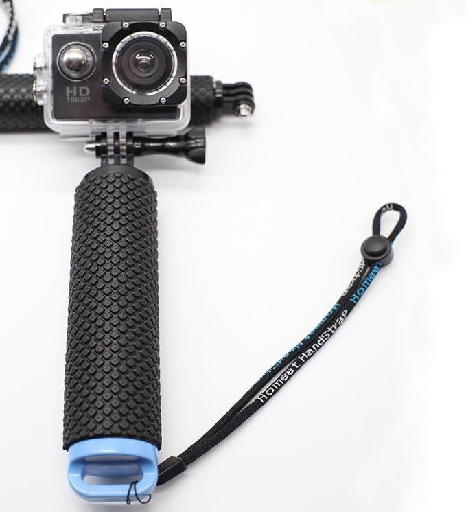 Handler Floating Grip Underwater Stick Pole for Action Camera, Blue - Image 5