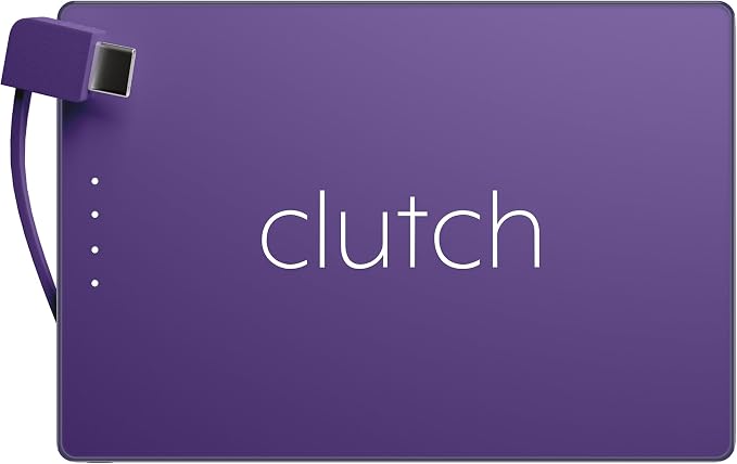 Clutch - Pro USB-C Portable Charger - Compatible with iPhone 15, 16, 17 & Android Devices - Power Bank Magnetic Battery - TSA Travel Approved - USB Rechargeable - Built-in Cable - 5000 mAh - 3.7oz - Image 2