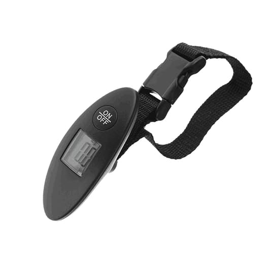 Beavorty 2pcs Luggage Scale Mini Electronic Scale High Precision with LCD Display for Daily Use Compact and Durable Design No Battery Required - Image 5